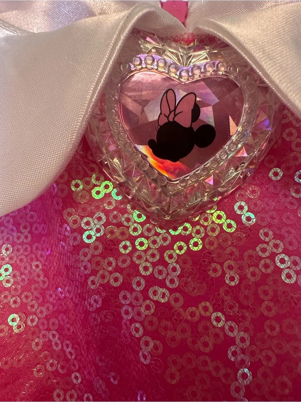 Disney Minnie Mouse Hot Pink Girls' Dress